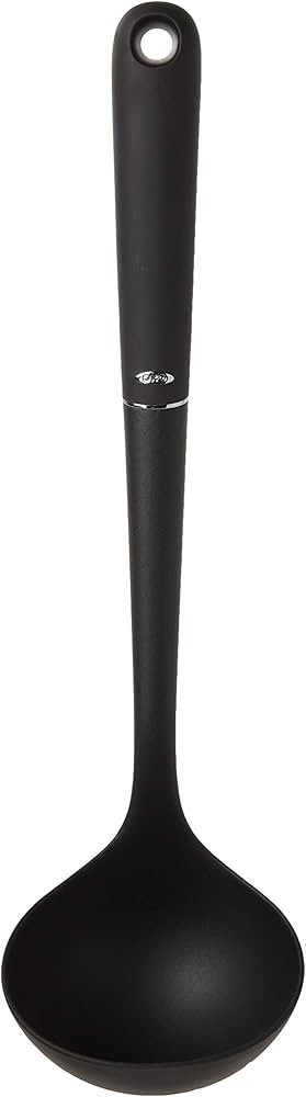 OXO Good Grips Nylon Ladle, Black, One Size | Amazon (US)