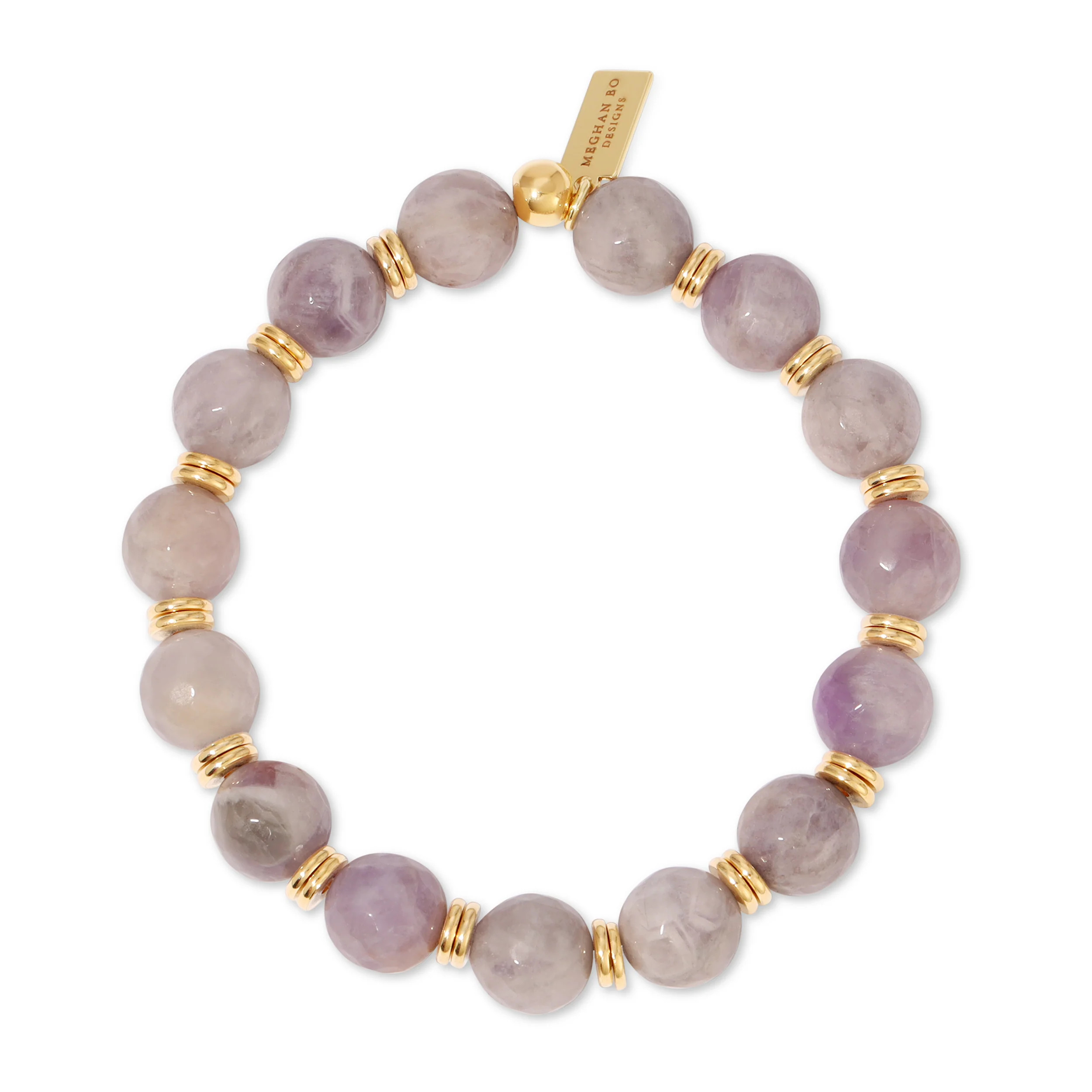 Faceted Amethyst Bracelet | Meghan Bo Designs