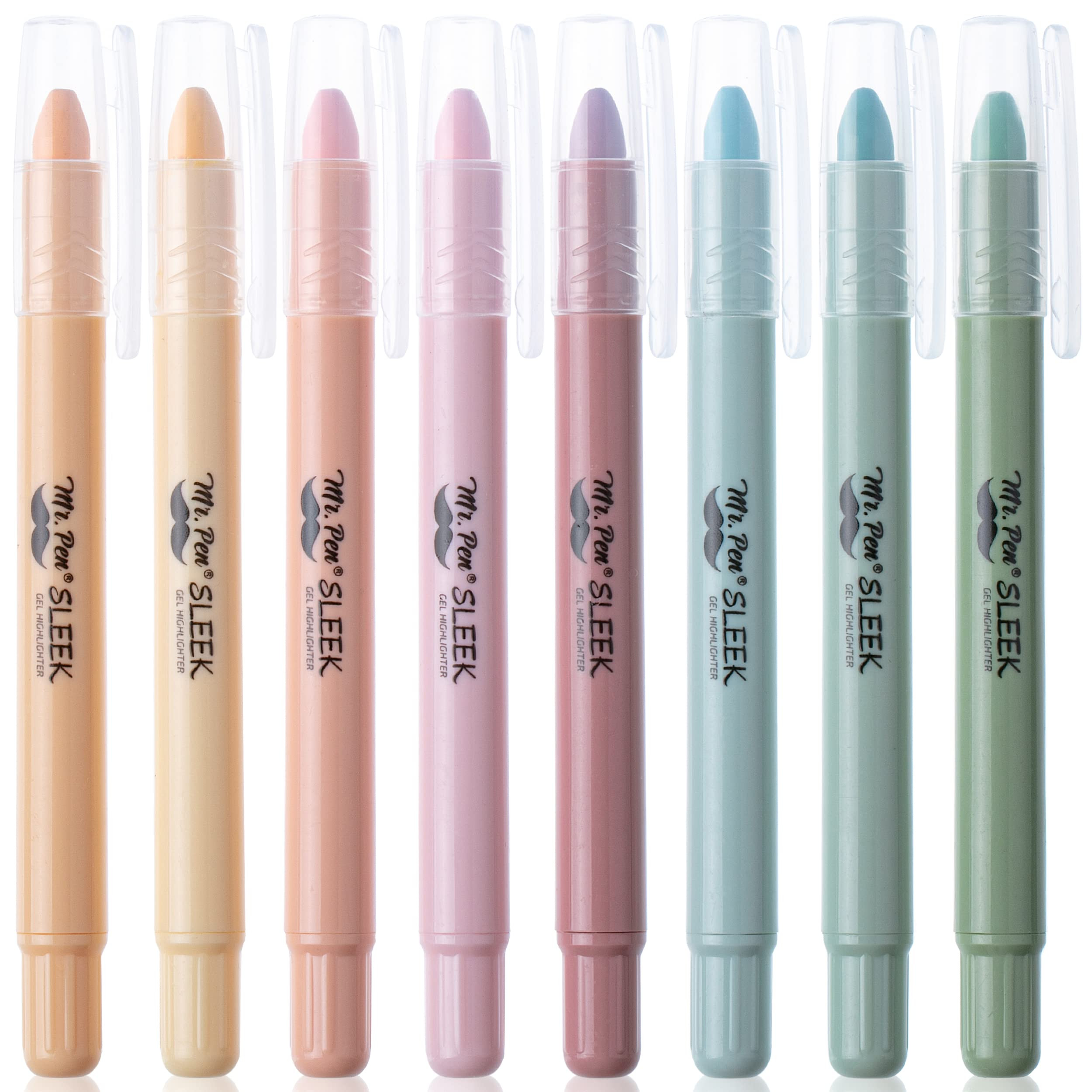 Mr. Pen- Gel Highlighter, 8 Pack, Pastel Colors, No Bleed, Markers for Bibles | Amazon (US)