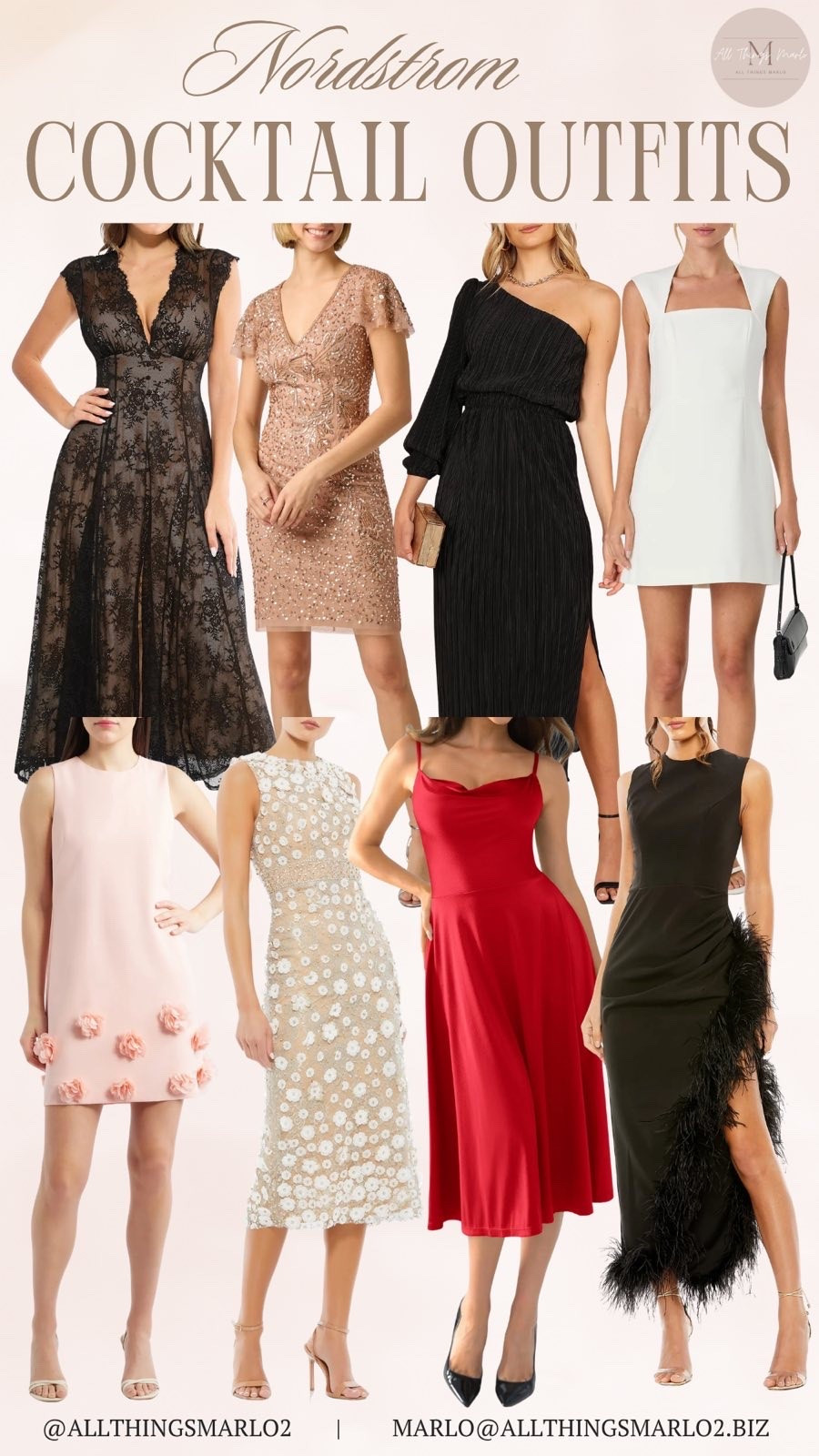Nordstrom cocktail outfits

#LTKSeasonal #LTKootd #LTKWedding