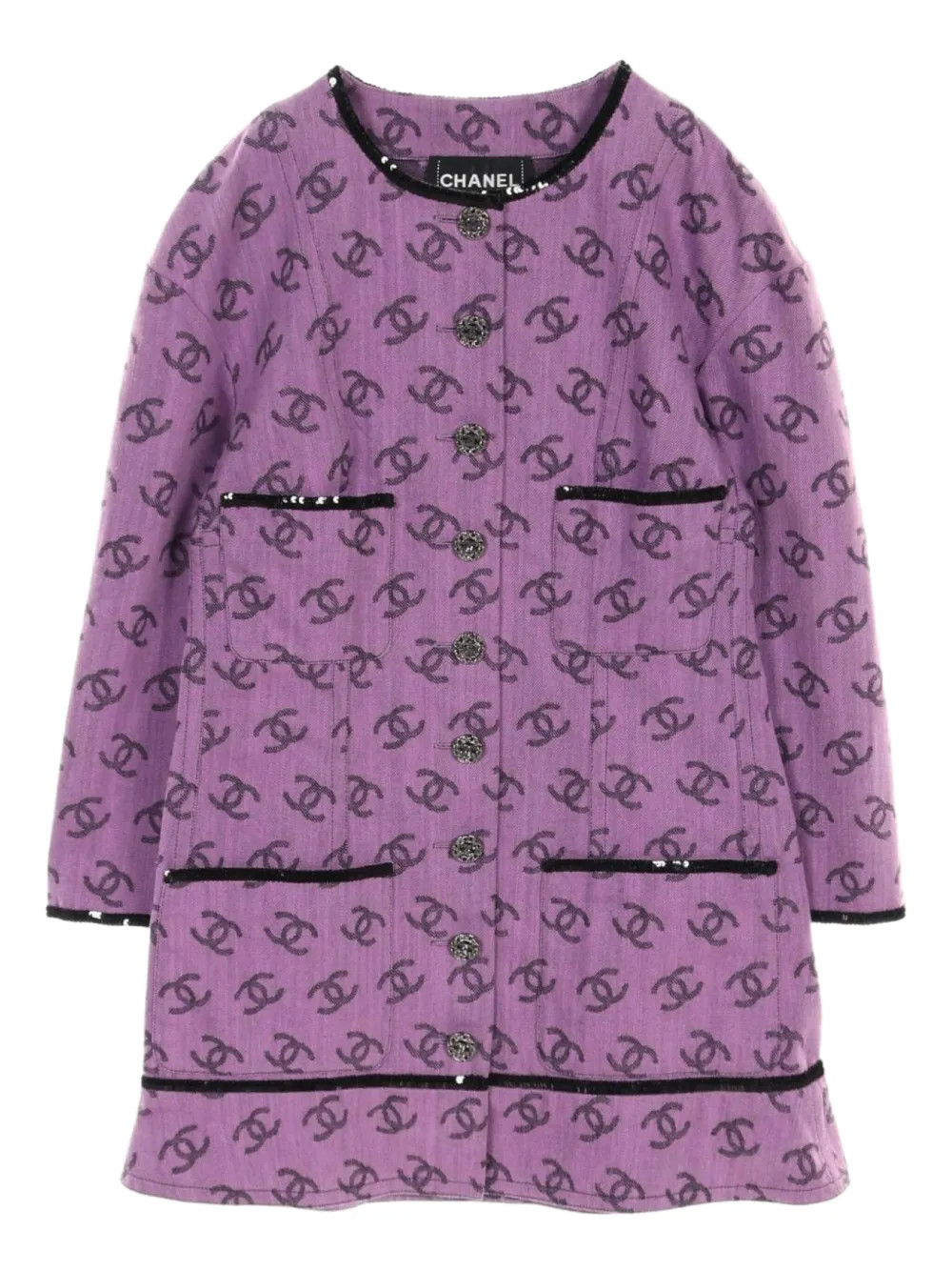 1986-1988 Interlocking CC-pattern jacket | Farfetch Global