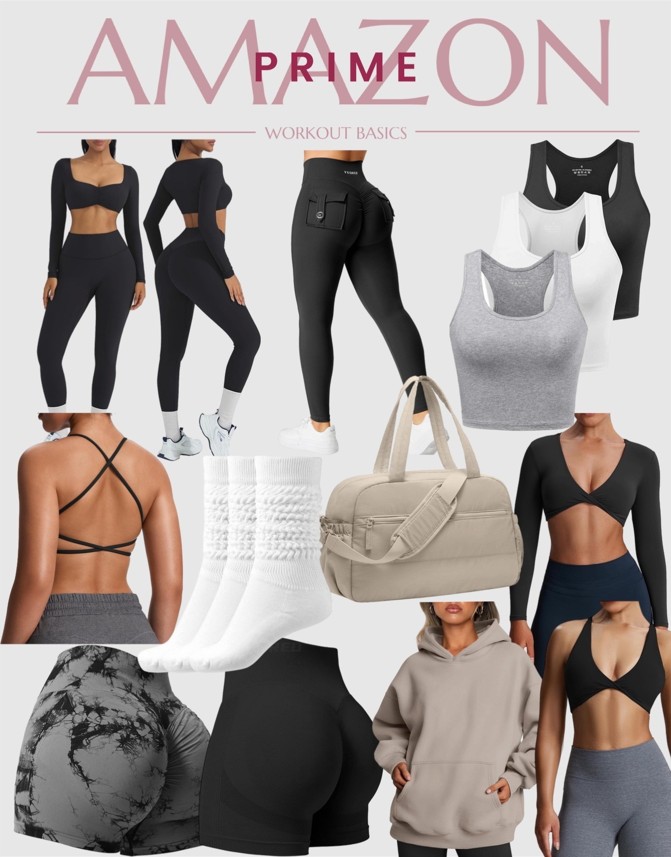 Amazon Prime! Workout Basics ✨

#LTKShoeCrush #LTKBeauty #LTKStyleTip