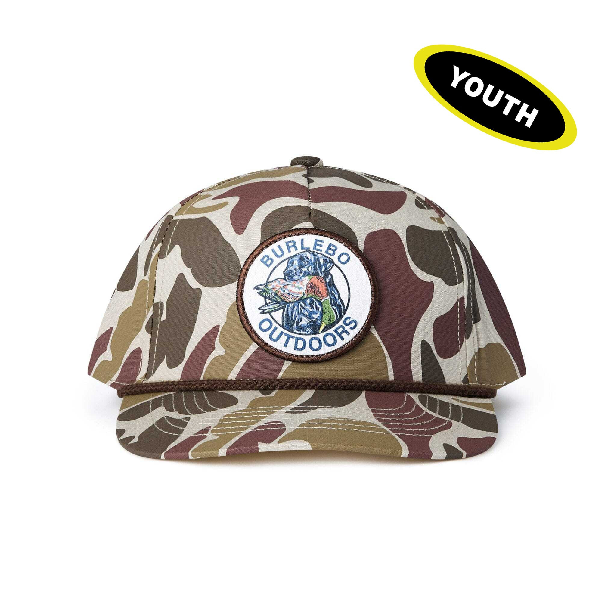 Youth Cap - Duck and Dog - Camo | BURLEBO