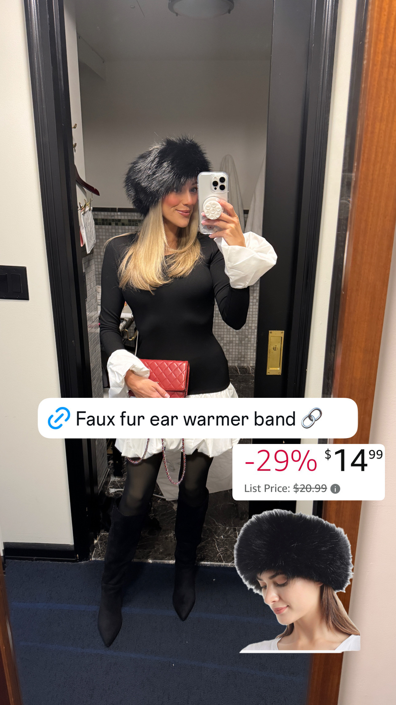 Winter 
Amazon 
Black dress 
Winter accessories 
NYC Trip 
Tights 

#LTKTravel #LTKSeasonal #LTKU