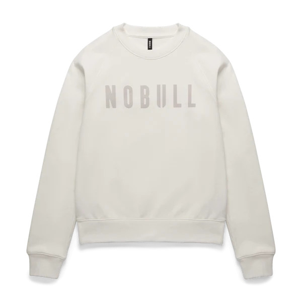 Women's Light Grey Heather NOBULL Crew | NOBULL | NOBULL