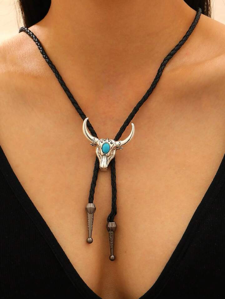 Long Horn Bolo Tie | SHEIN