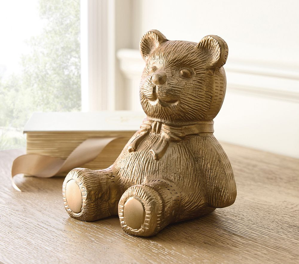 Teddy Bear Bank | Pottery Barn Kids