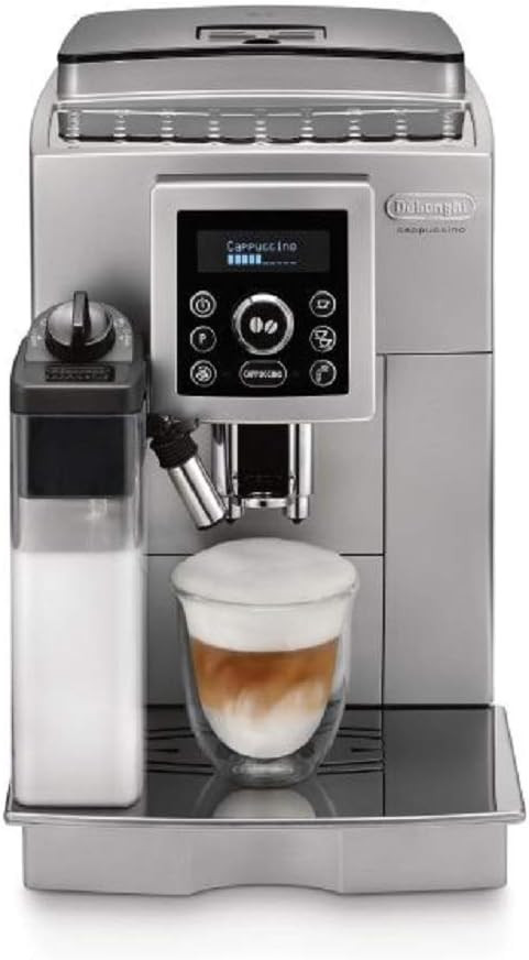 De'Longhi ECAM23460S Digital Super Automatic Machine with Lattecrema System, Silver | Amazon (US)
