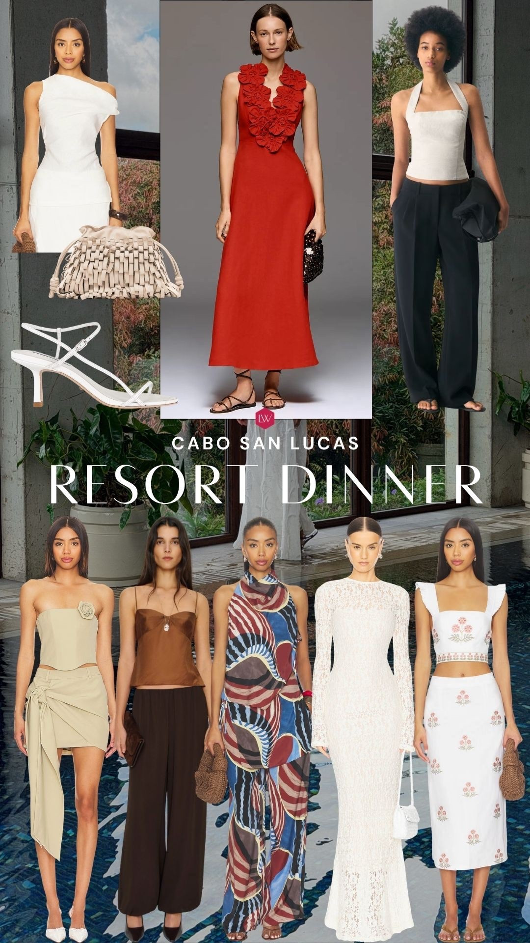 What I packed to Cabo for resort dinners! 🌴

#LTKSeasonal #LTKstorytime