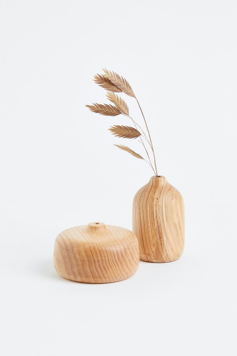 Wooden Mini Vase | H&M (US + CA)