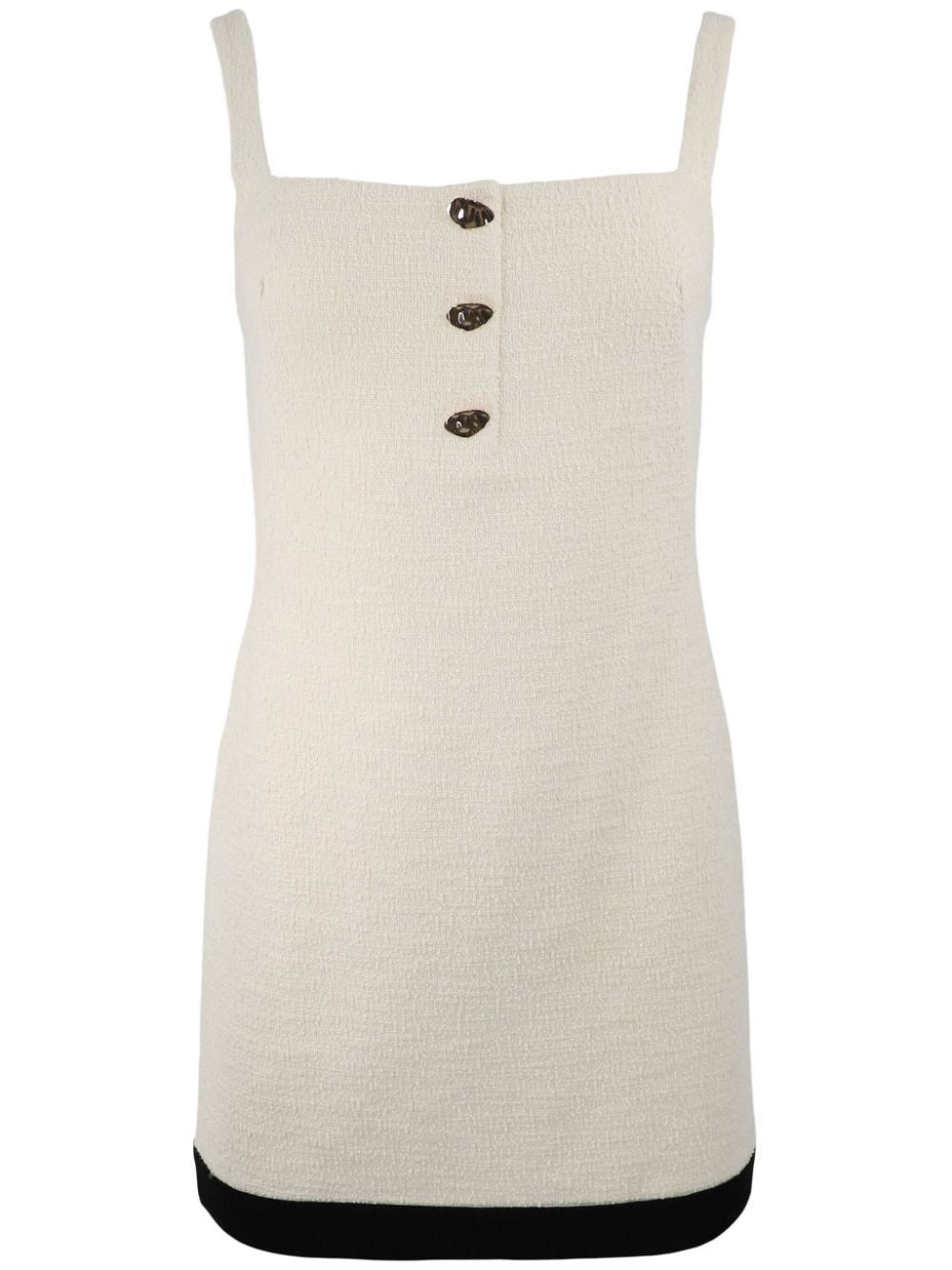 Sorena button-front sleeveless minidress | Farfetch Global