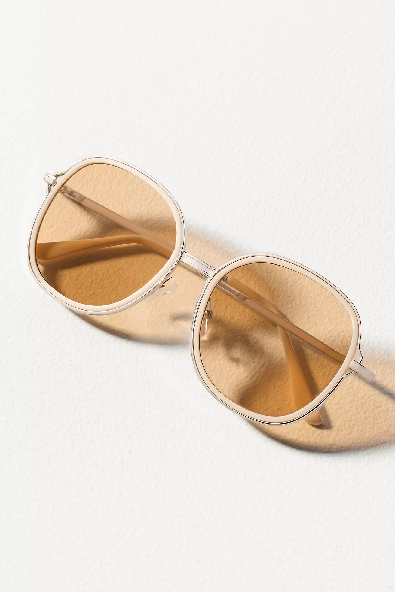 Rimmed Circle Sunglasses | Anthropologie (US)