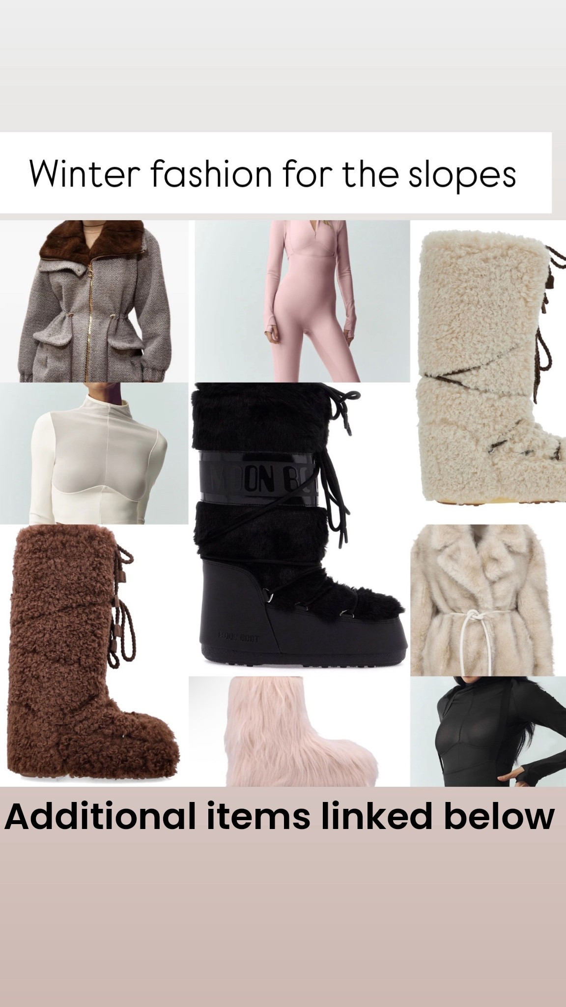 Winter fashion for the slopes #apresski #skigear #skisuit #skigoggles #alps 