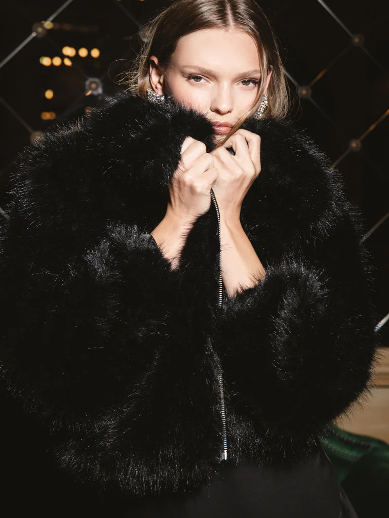 Rena Faux Fur Jacket | French Connection (US)