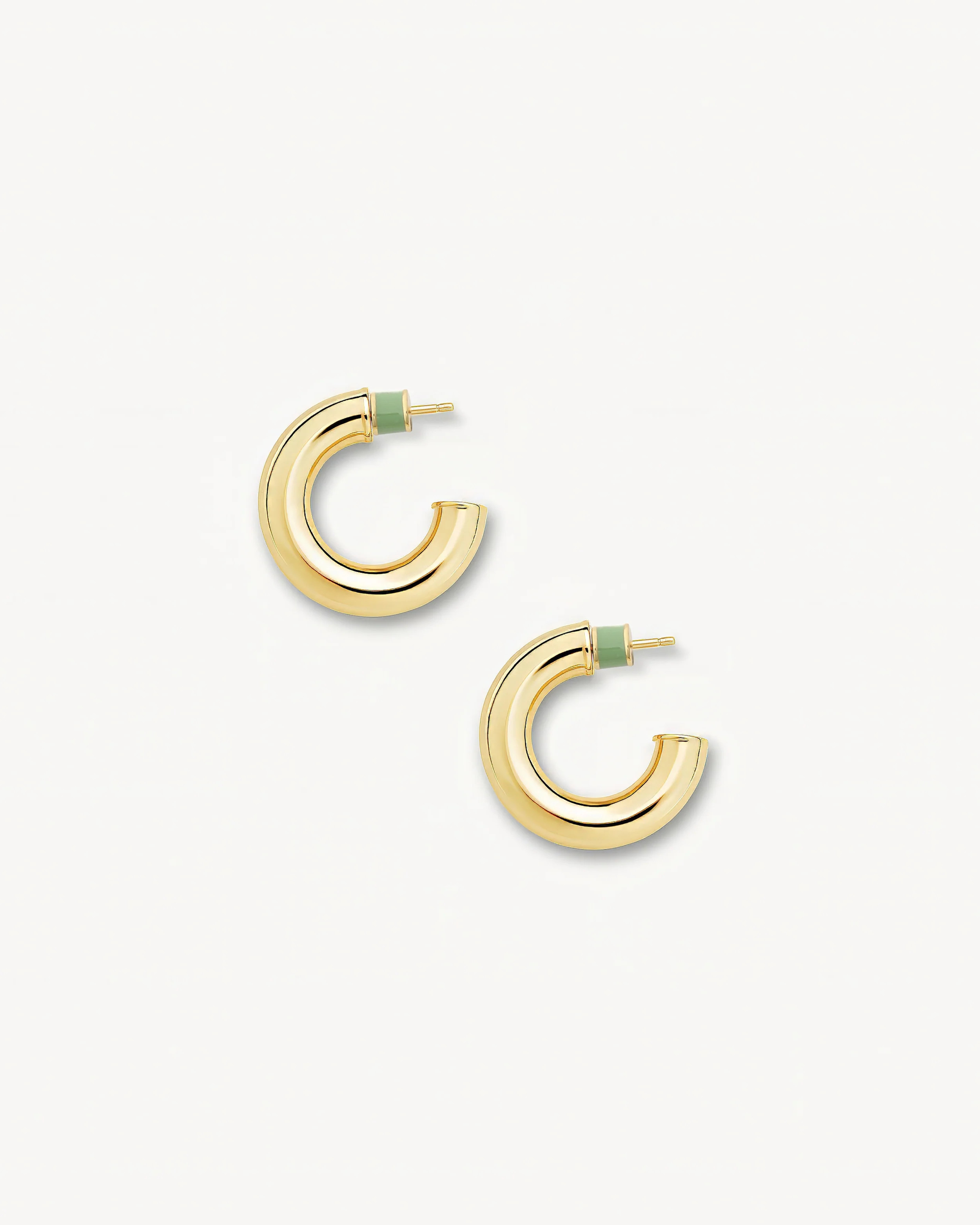 MACHETE Perfect .75 Inch Hoops in Gold | Machete