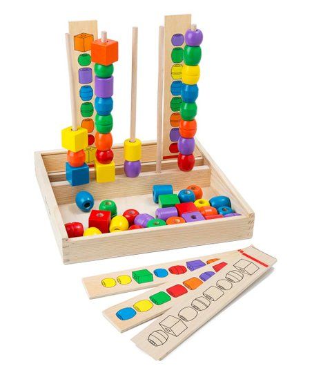 Bead Sequencing Toy Set | Zulily