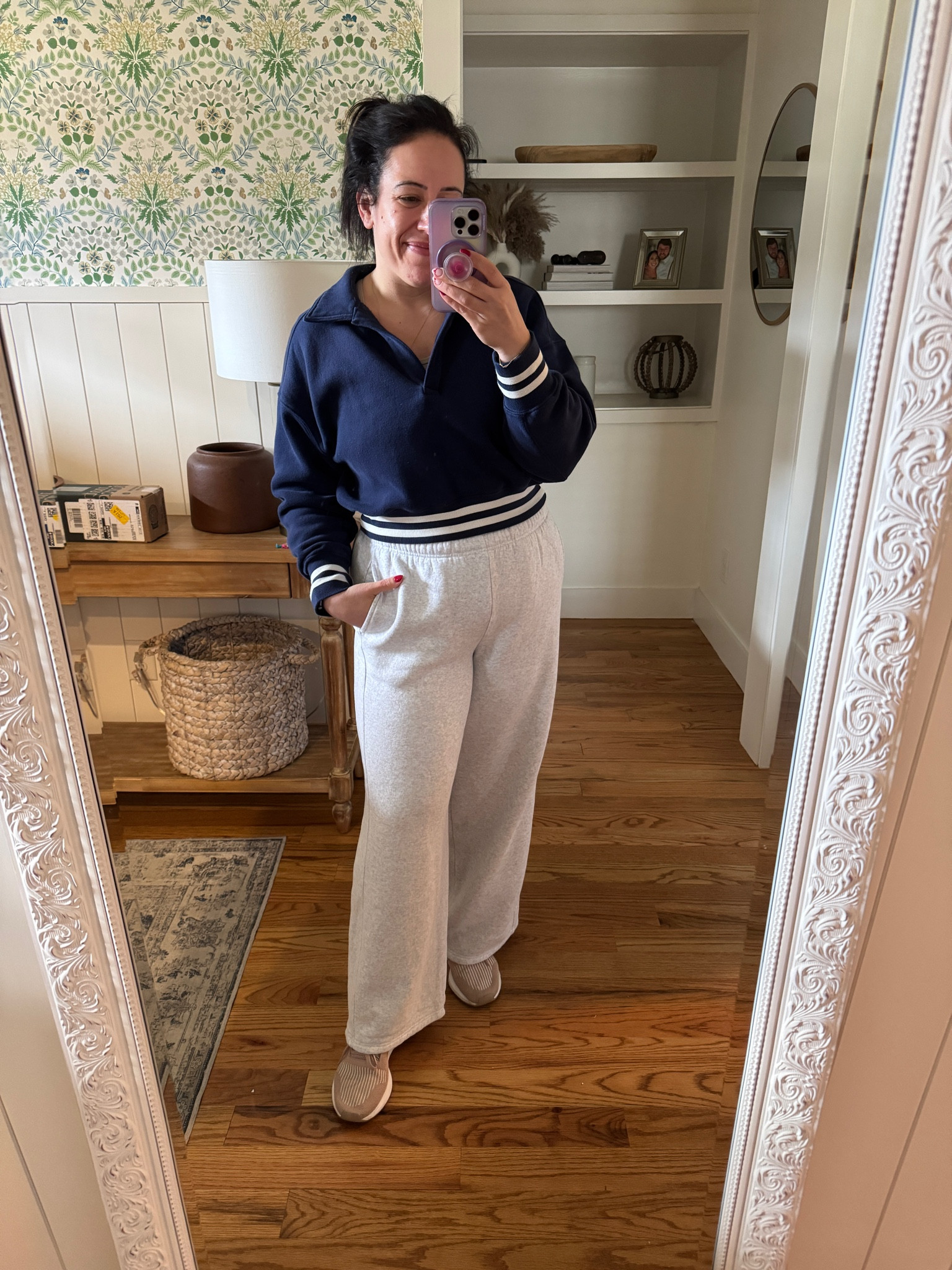 Walking OOTD from Aerie! Wearing size large in top + bottoms #midsizefashion #midsizestyle #size12 

#LTKSaleAlert #LTKFindsUnder50 #LTKMidsize