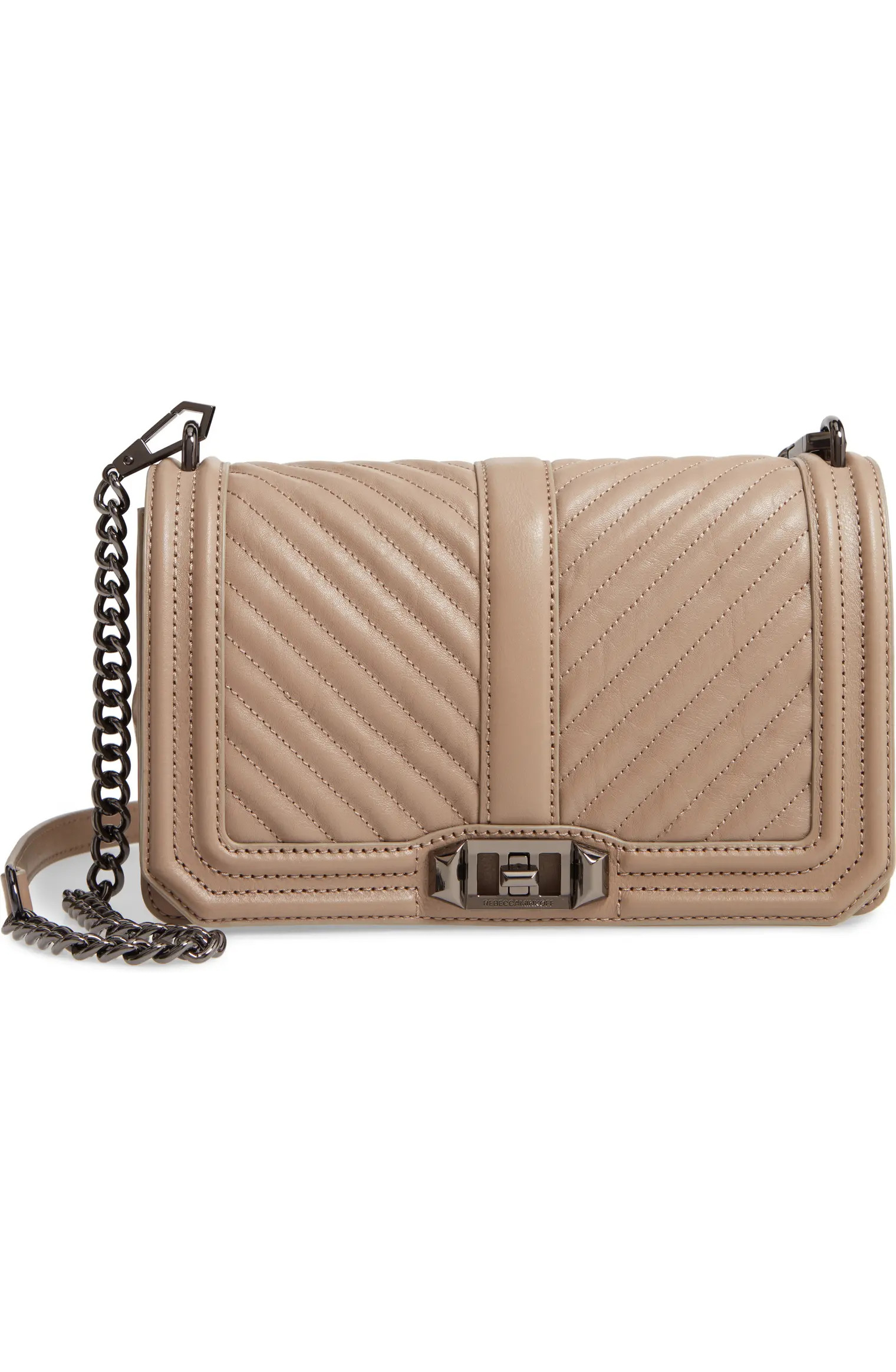 'Chevron Quilted Love' Crossbody Bag | Nordstrom