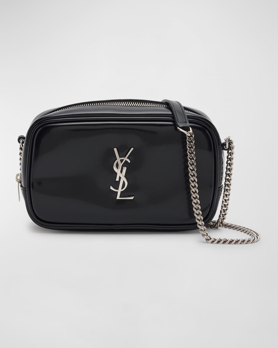 Saint Laurent Lou Mini YSL Camera Chain Shoulder Bag | Neiman Marcus