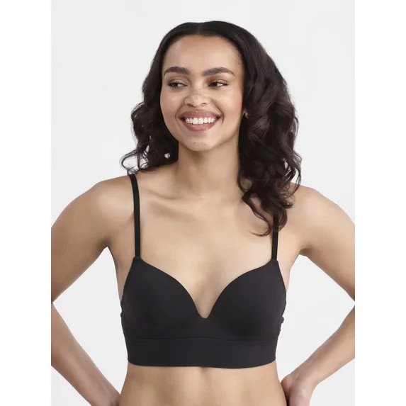 No Boundaries Women's Seamless Wirefree Bra, Sizes XS-XXXL | Walmart (US)