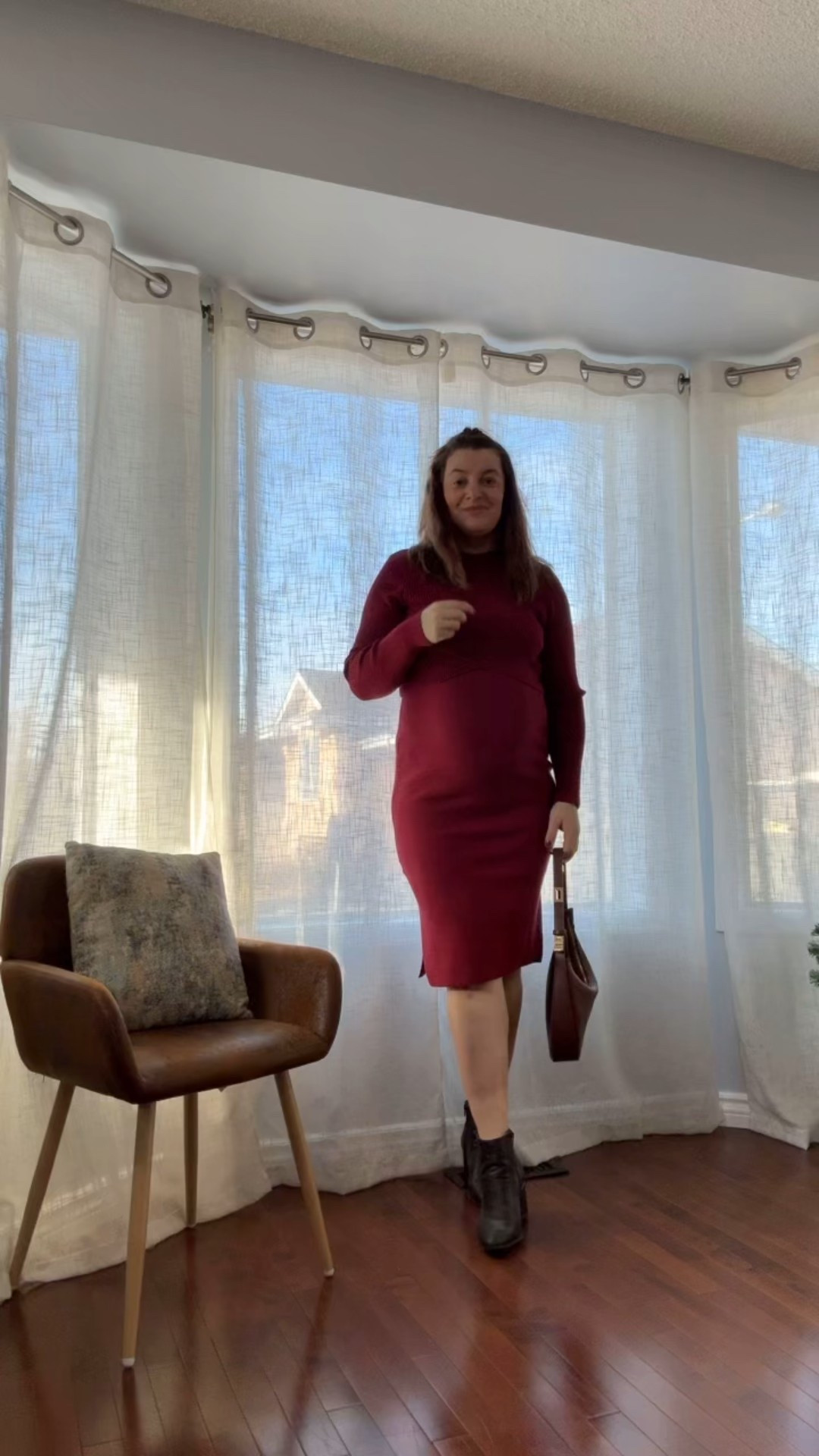 Sweater (dress) weather 

#LTKcanada #LTKdresses #LTKmaternity