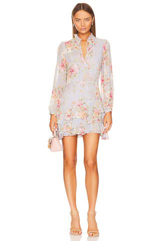 Yumi Kim Jenna Mini Dress in New Day Blue from Revolve.com | Revolve Clothing (Global)