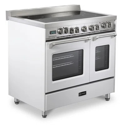 Verona Prestige 36" 3.5 cu. ft. Freestanding Double Electric Range | Wayfair North America