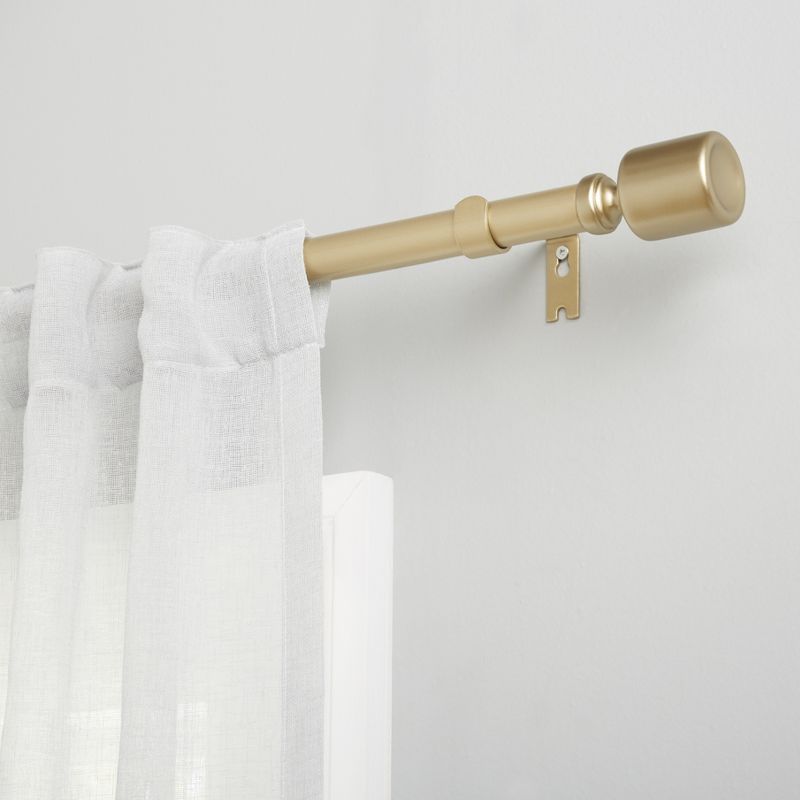 Exclusive Home Rino 1" Window Curtain Rod and Finial Set | Target