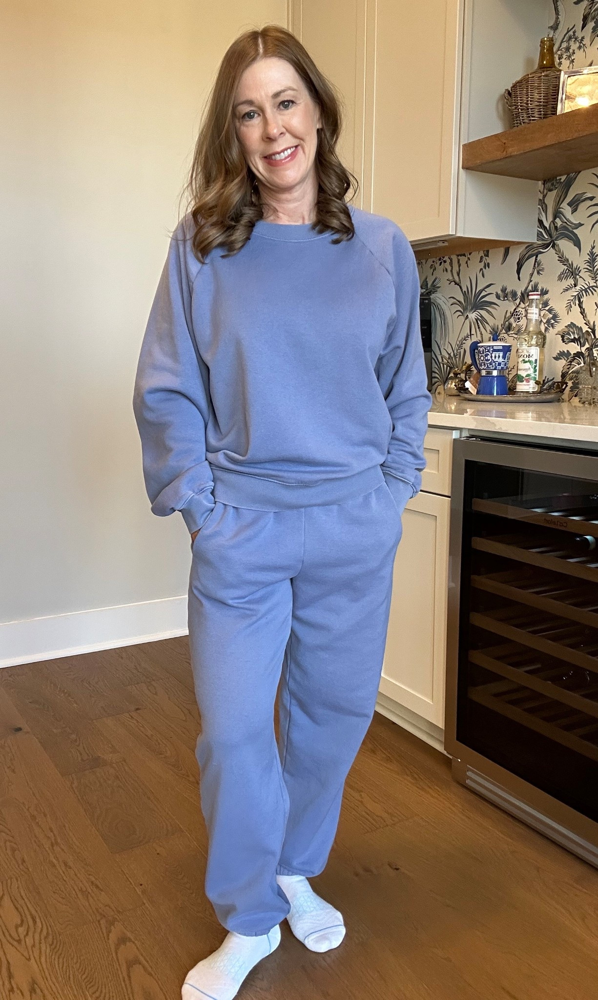 Gap Friend and Family sale! 
This sweatsuit set is so comfy! This exact color is not available but they have another blue one! 
#gap #sweatsuit

#LTKgrwm #LTKootd