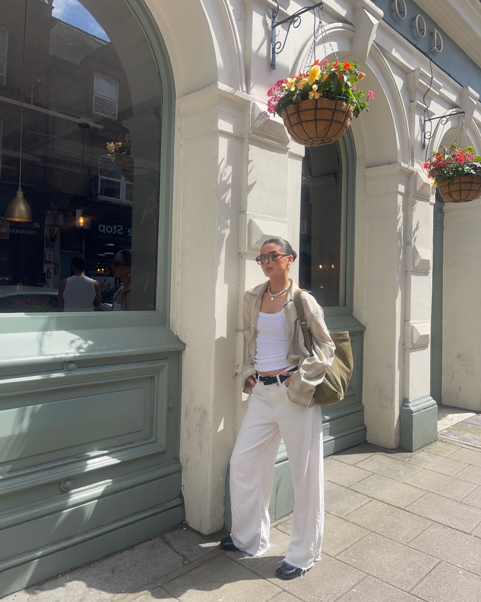 Simple outfits don’t have to be boring 

White jeans, uniqlo jeans, white jean styling, airport outfit, travel outfit, summer outfit, spring outfits, vintage outfit, white vest, wardrobe basics, uniqlo basics 

#LTKxUNIQLO #LTKsummer #ThisIsMyBestT