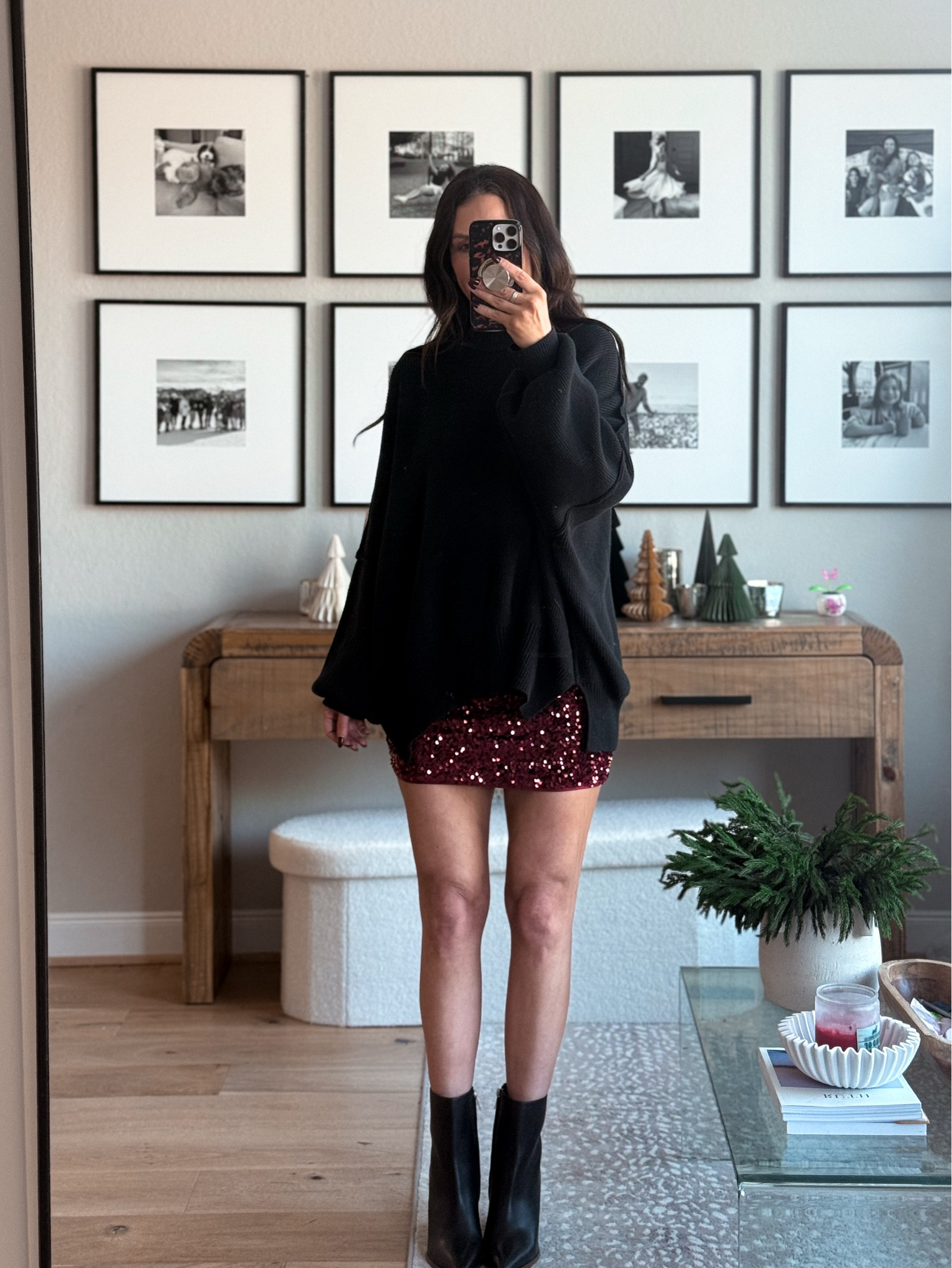 Holiday party outfit from Amazon 
I’m 5’6 1/2 - 130
Sweater / xl
Sequins Skirt /small 
#amazonfashion #holidayparty


#LTKOver40 #LTKSeasonal #LTKHoliday