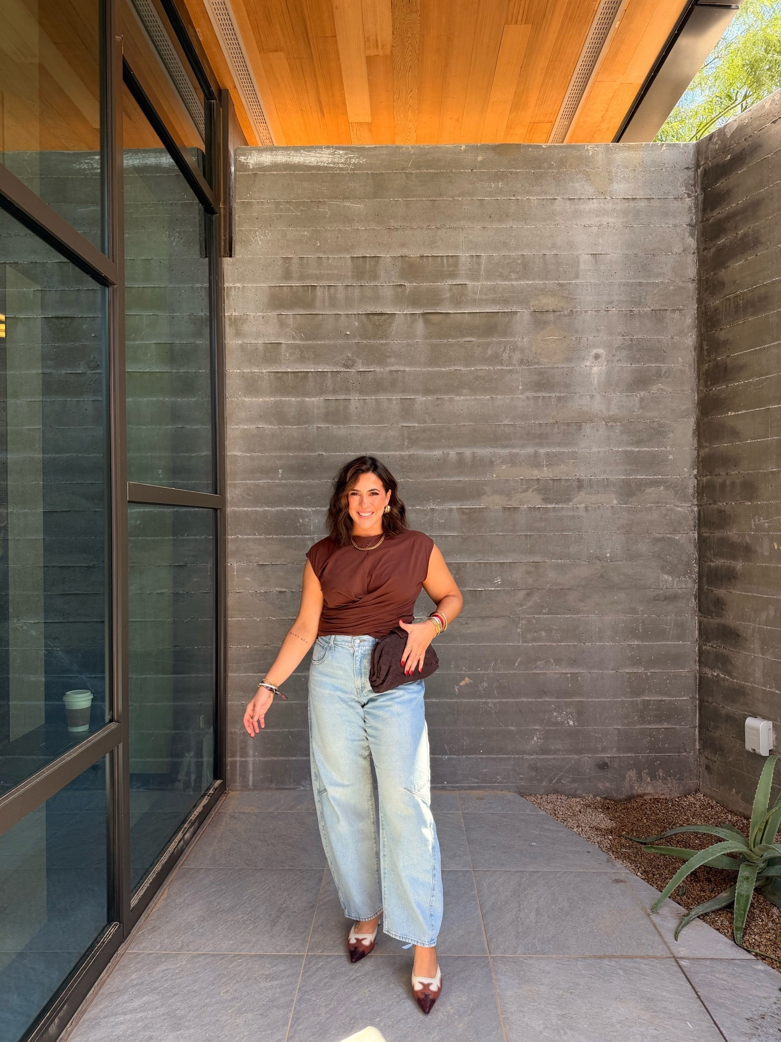 Day 2 look! Size 30 In jeans, L in top! Head to toe Amazon. 

Early fall fashion, barrel jeans outfit, fall outfit inspo

#LTKMidsize #LTKSeasonal #LTKootd