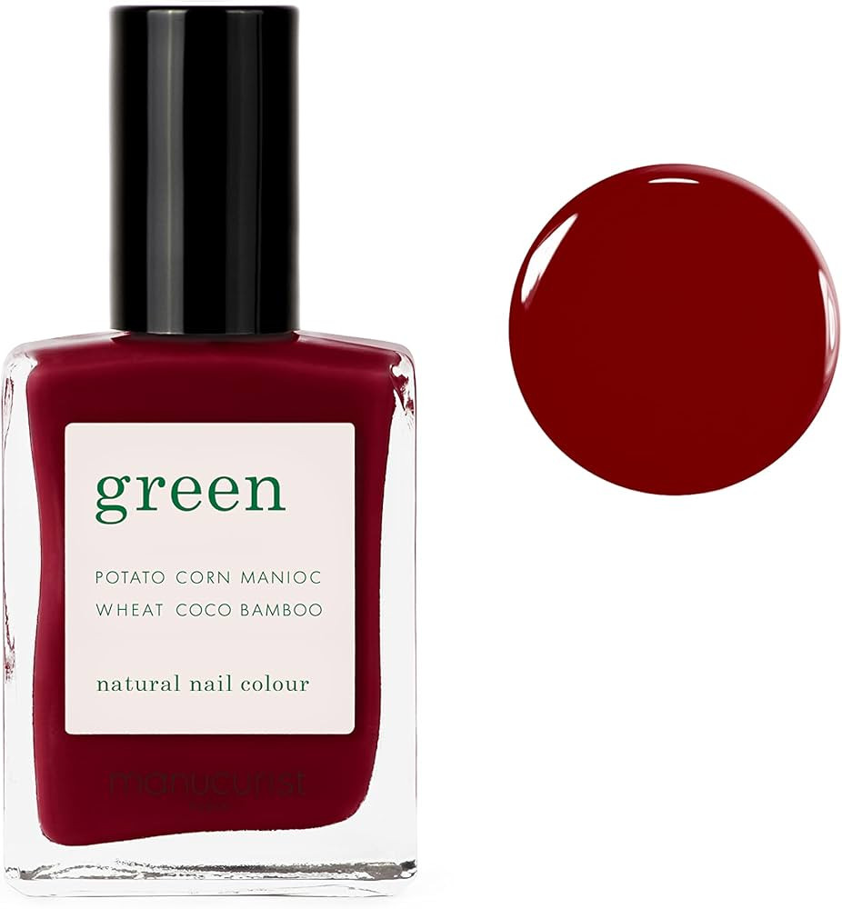Manucurist Green Dark Pansy Burgundy Nail Polish | Amazon (US)