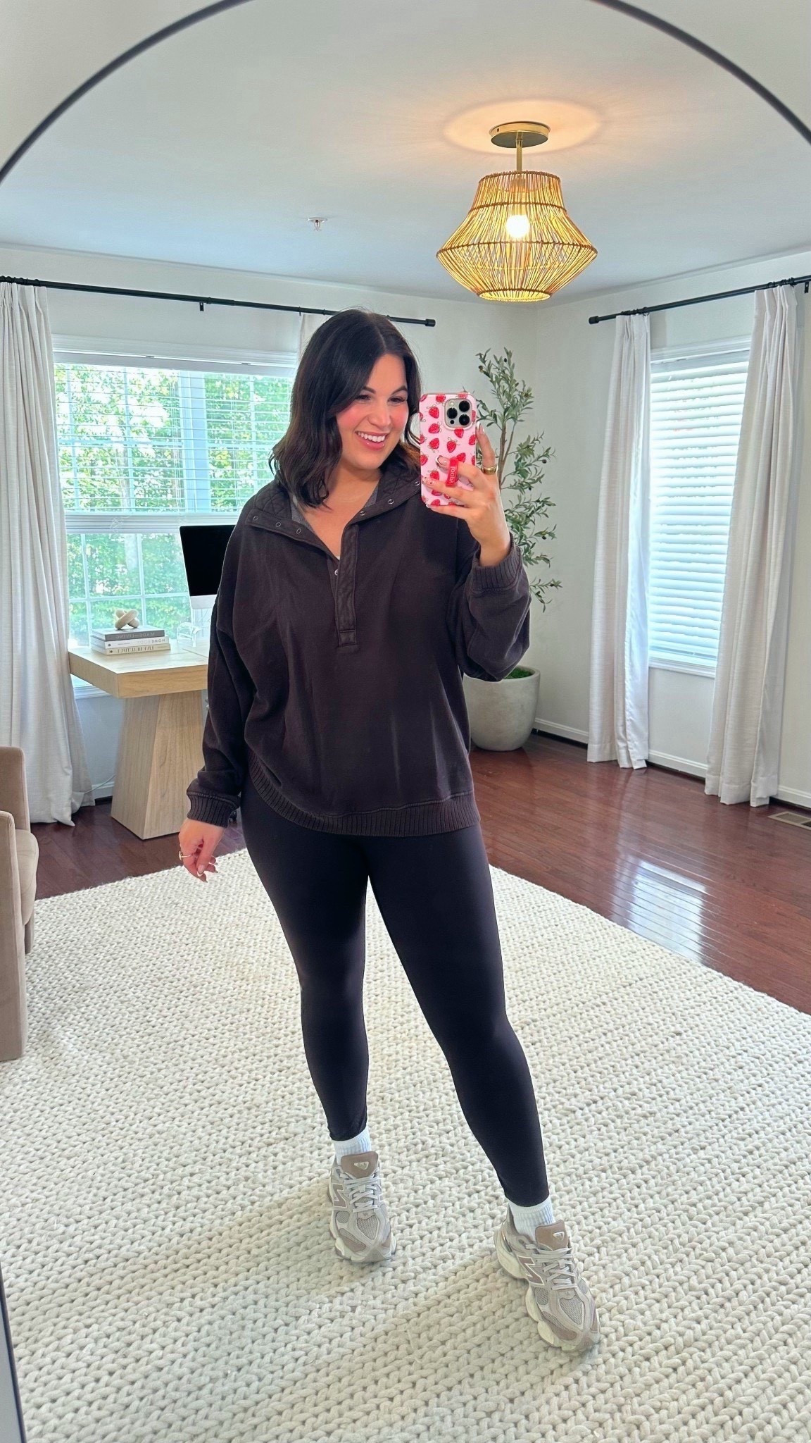 Comfy & casual outfit of the day! 

Sweatshirt - large 
Leggings - large long 
Sneakers - 9.5 


#LTKSeasonal #LTKMidsize #LTKootd