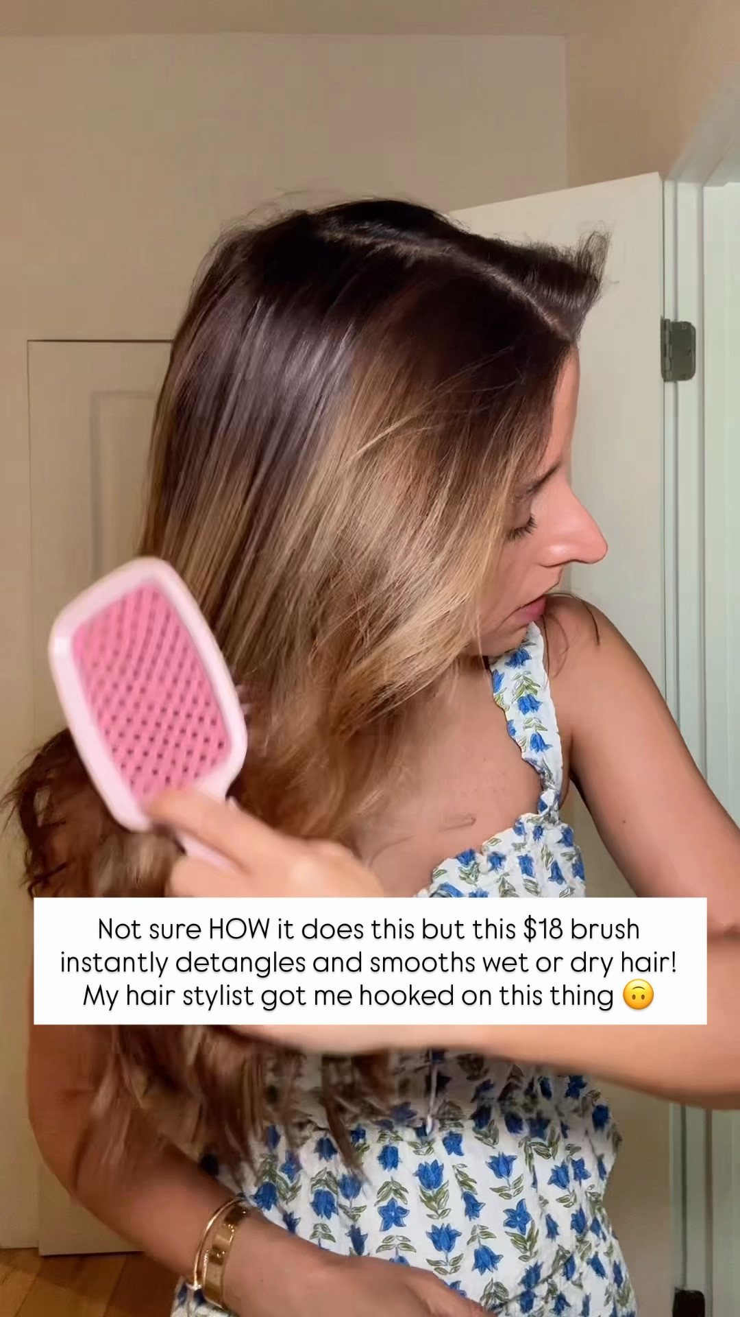 I love this detangling and smoothing hair brush! It will instantly smooth and detangle wet or dry hair! It’s a must!!

#LTKmorningroutine #LTKselfcare #LTKBeauty