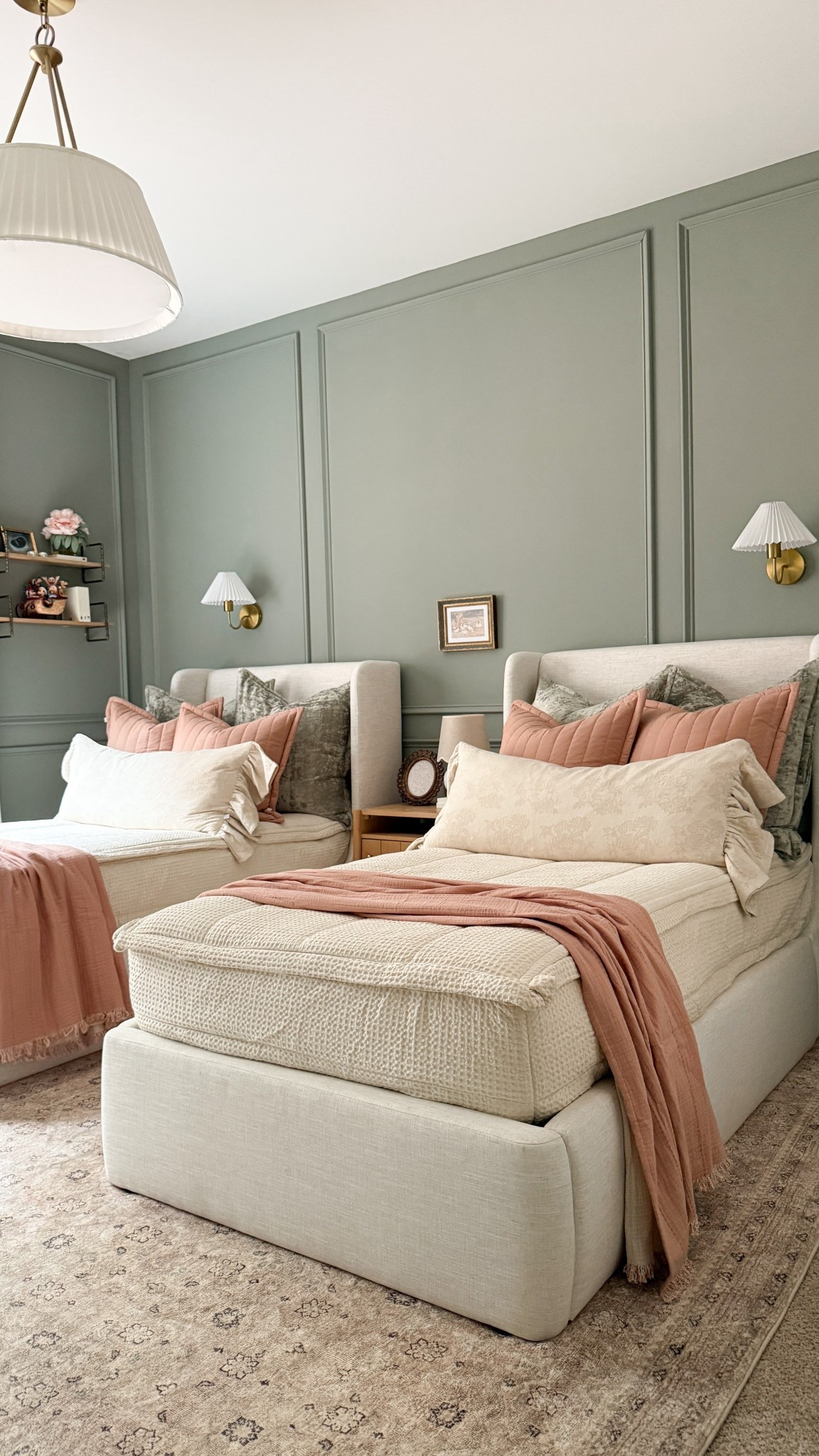 Linking what I can link here for our girls new shared big girl room! See Instagram reel for bedding details! Bed details coming soon! 

#LTKBaby #LTKKids #LTKHome