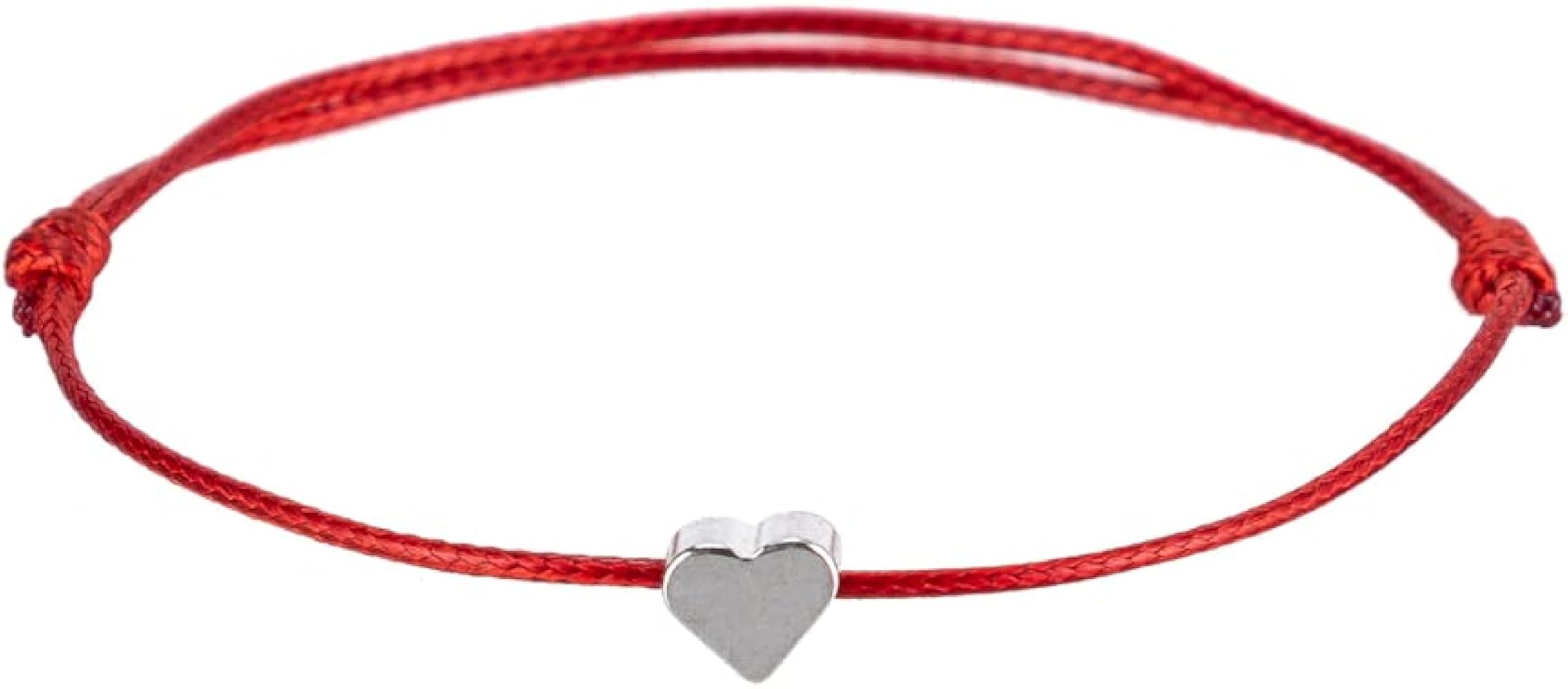 kelistom Gold Heart Anklet Bracelet for Women Men Handmade Simple String Waterproof Ankle Bracele... | Amazon (US)