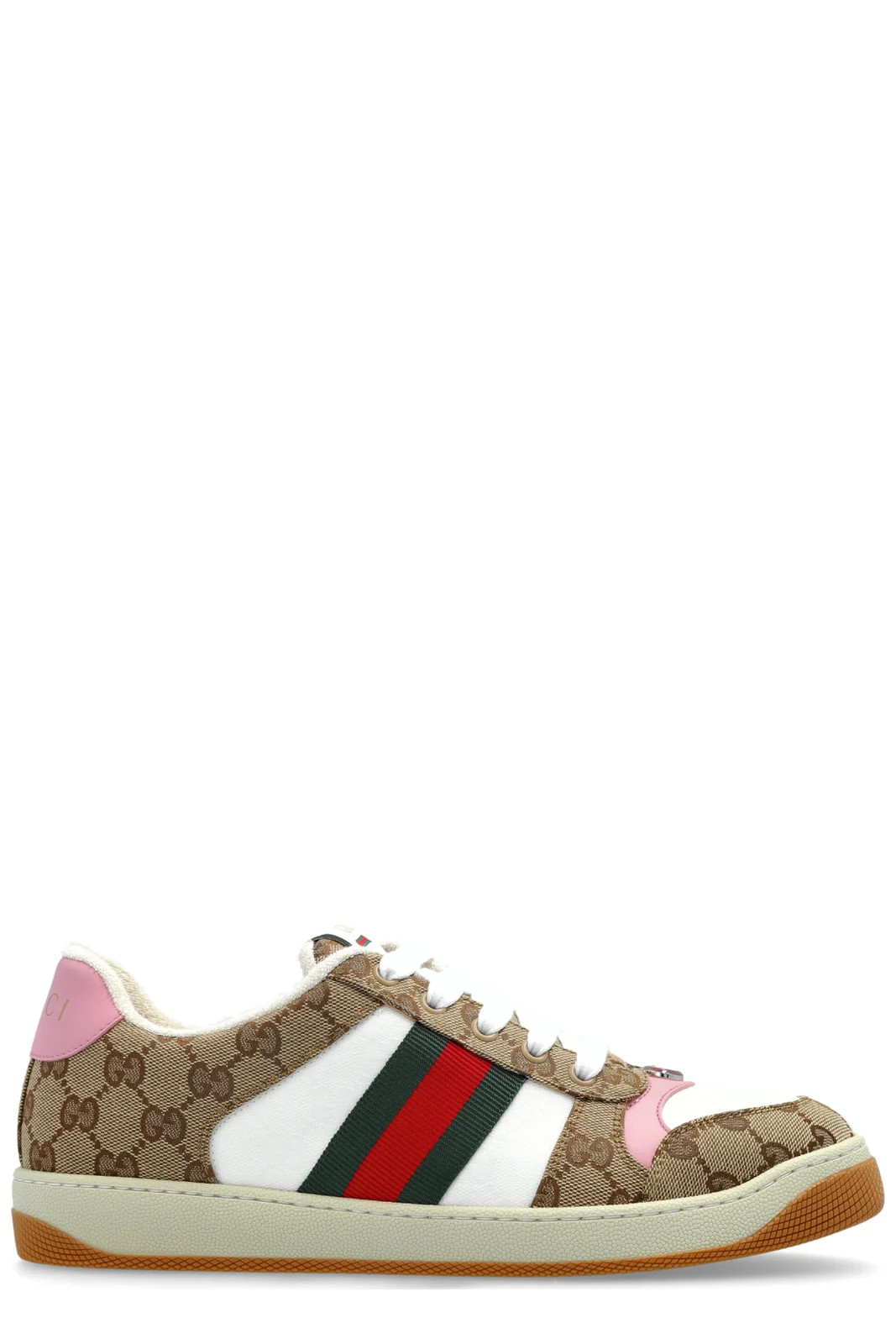 Gucci Screener Panelled Low-Top Sneakers | Cettire Global