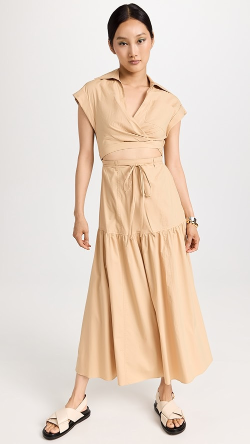 Charlene Cut Out Shirt Dress | Shopbop