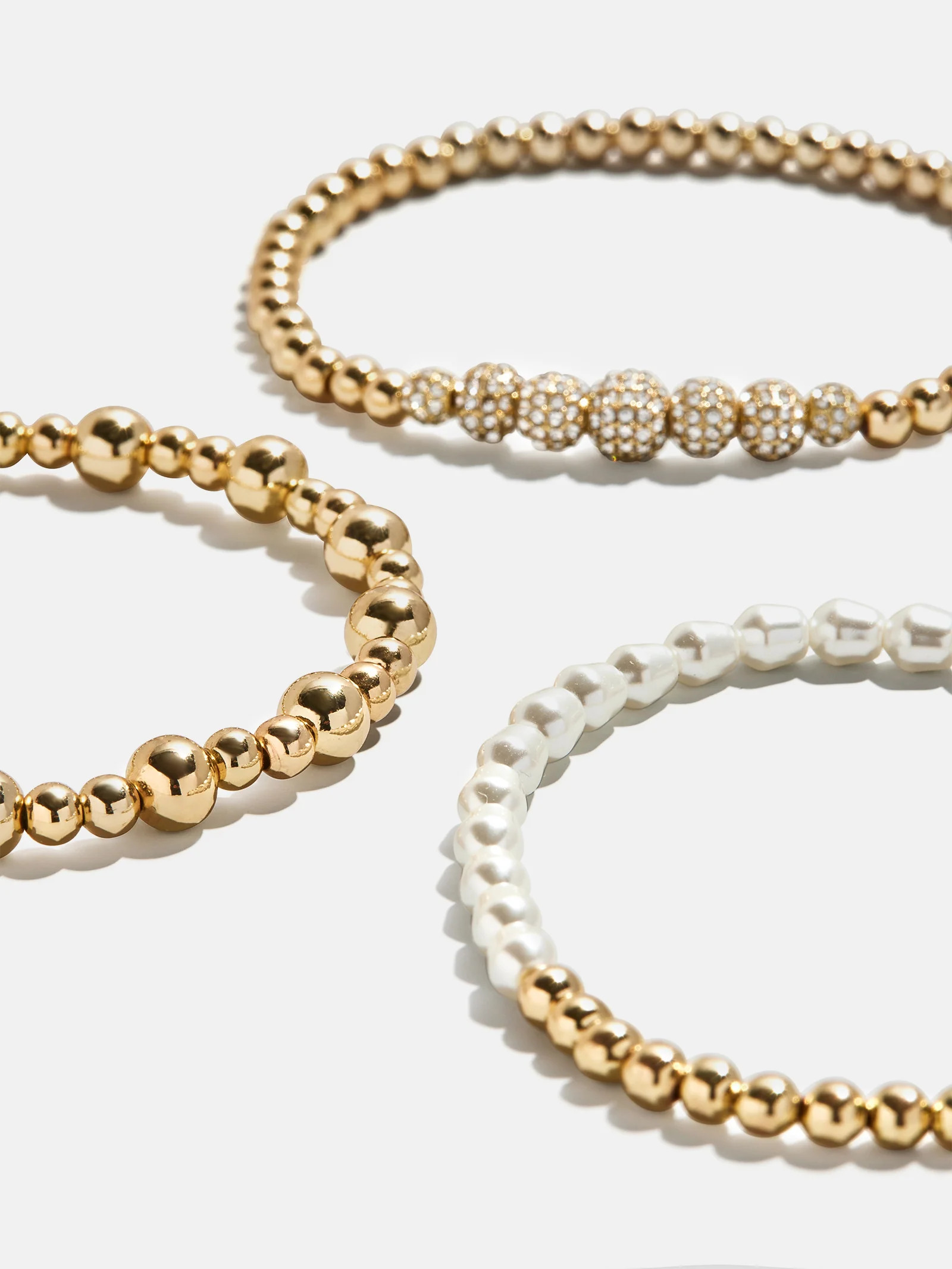 Jackie Pisa Bracelet - Gold/Pavé | BaubleBar (US)