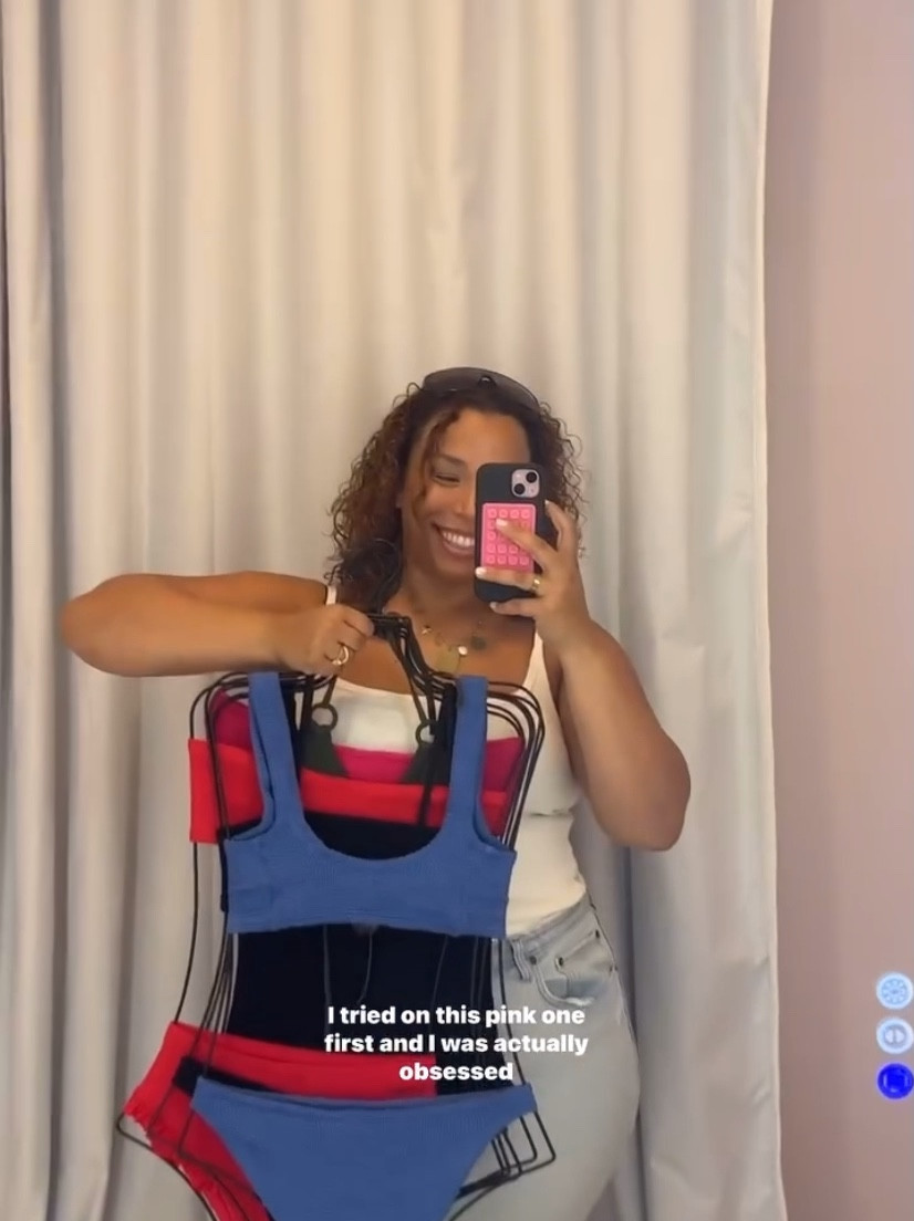 HUNZA G Bikini try on haul!! 👙✨🤍

#LTKSwim #LTKU #LTKMidsize