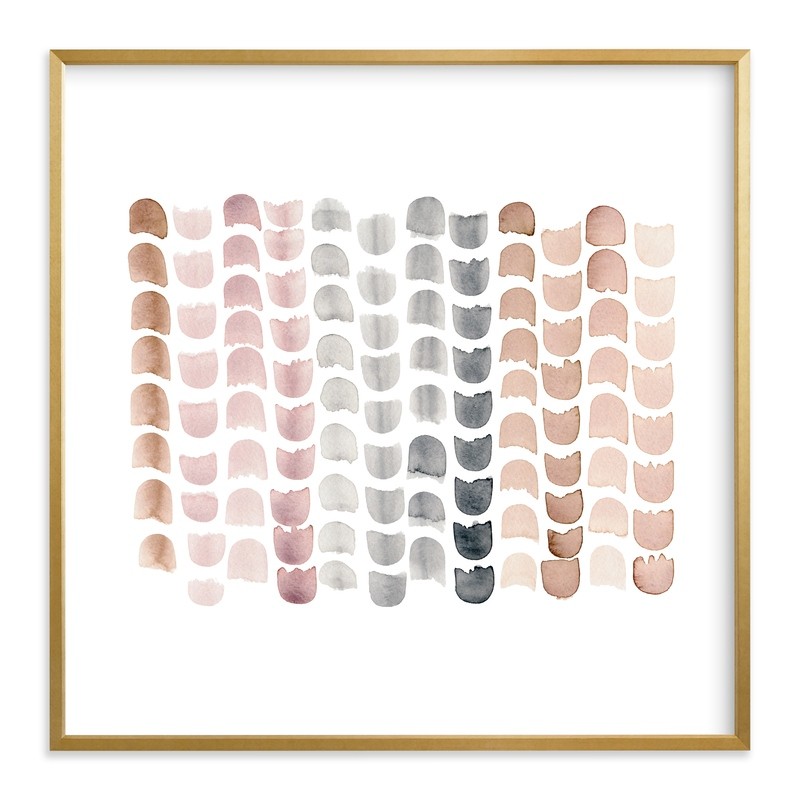 "Garden Stones" - Painting Art Print by Kim Johnson. | Minted