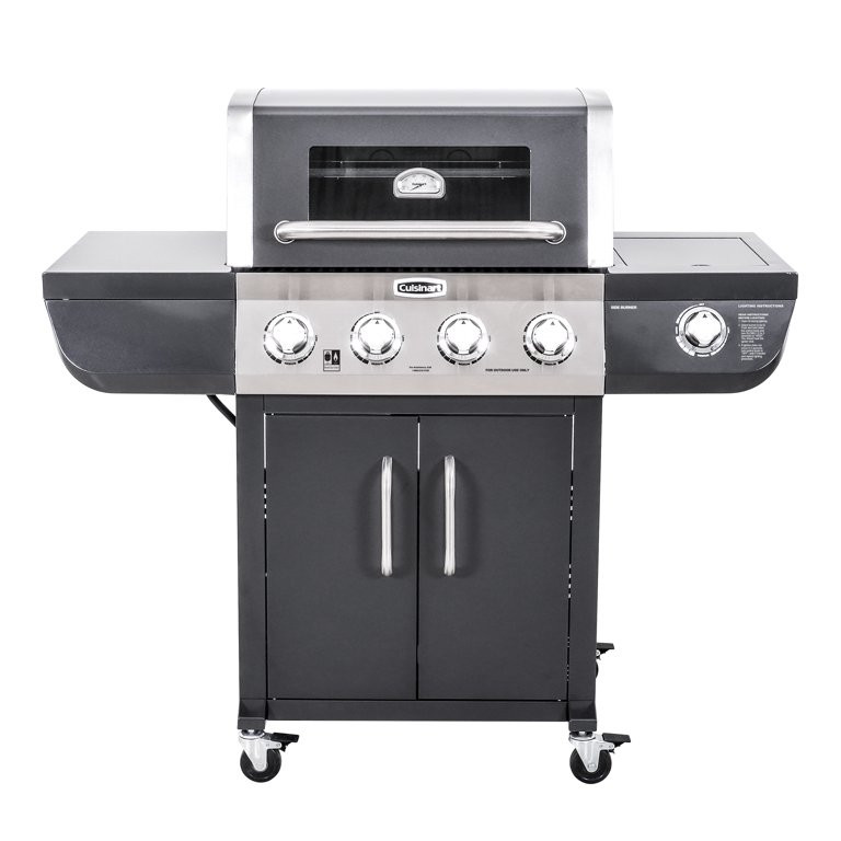 Cuisinart Four Burner Dual Fuel Gas Grill | Walmart (US)