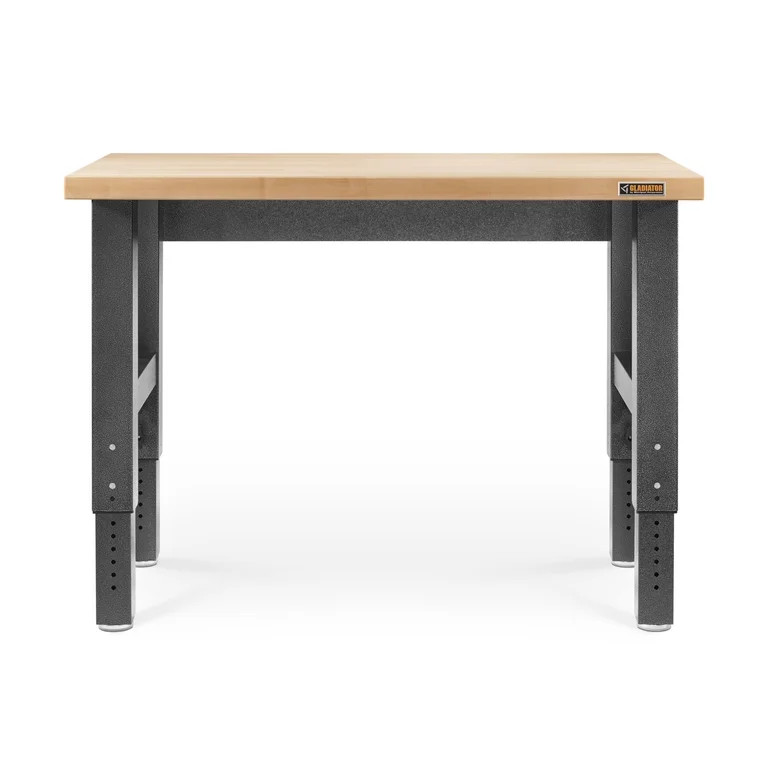 Gladiator 4' Adjustable Height Hardwood Workbench, GAWB04HW | Walmart (US)