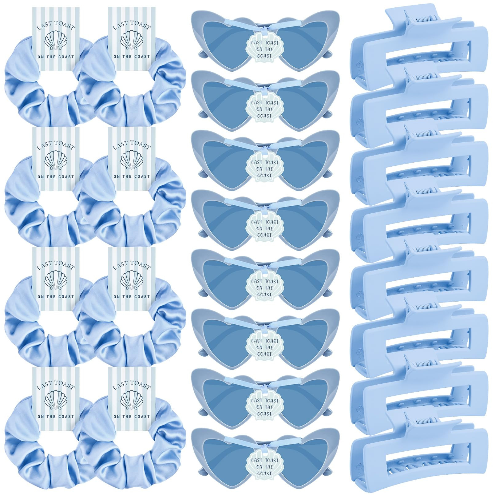 DEEKA 24 Pcs Last Toast On The Coast Bachelorette Party Favors Decorations Bridesmaid Proposal Gi... | Amazon (US)