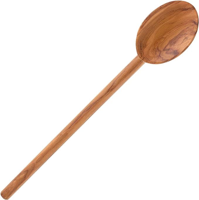 Eddingtons HIC Italian Olive Wood Cooking Spoon, Handcrafted in Europe, 12-Inch,50002 | Amazon (US)