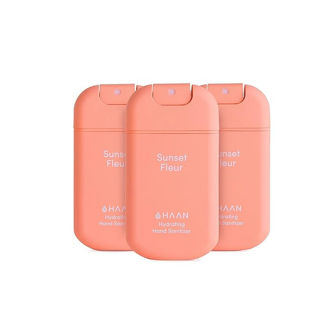 B09HXZT4HYHAAN 3 Pack Hydrating Hand Sanitizer Spray | Refillable & Sustainable Bottle | Desinfec... | Amazon (US)