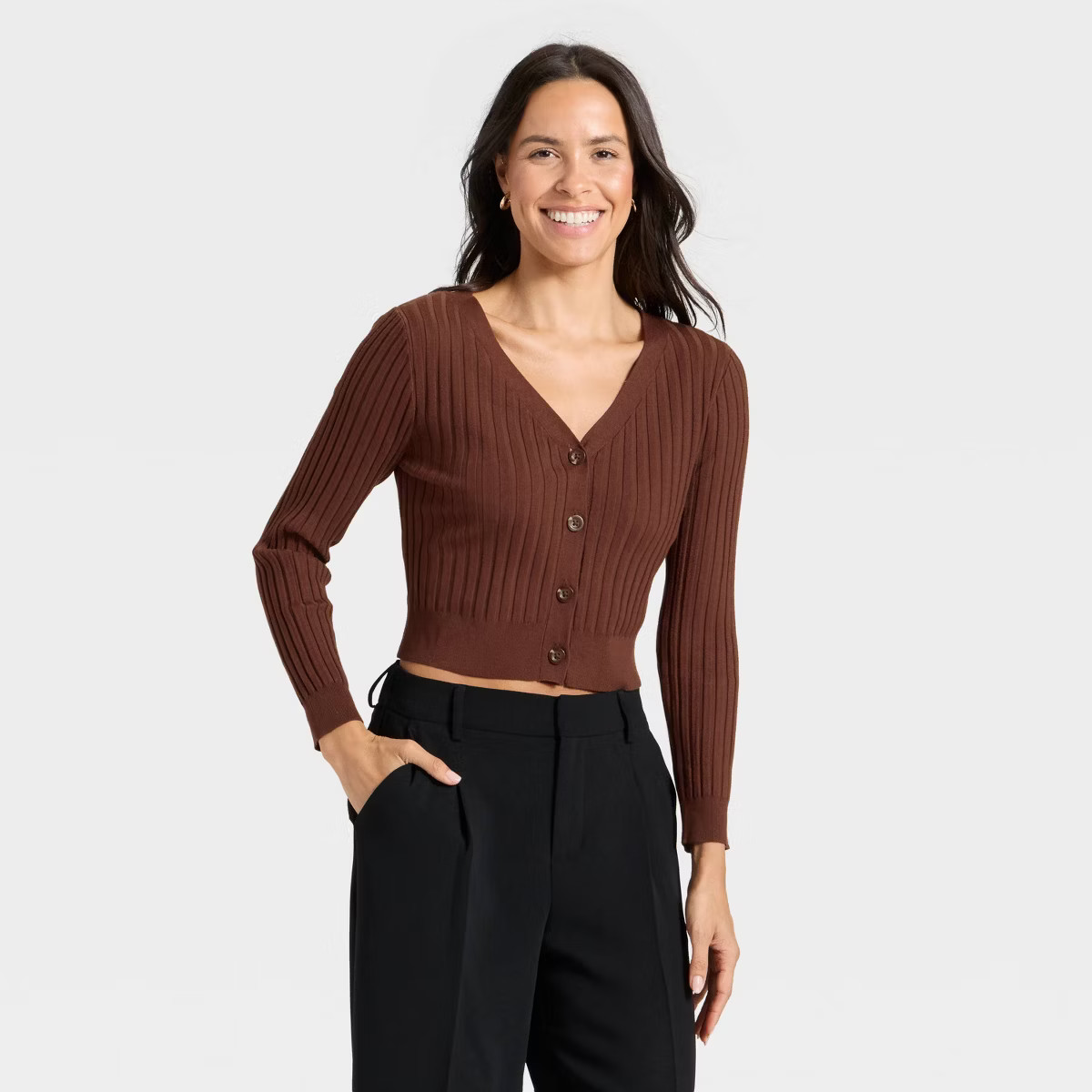 Women's Button-Front Cardigan - A New Day™ | Target
