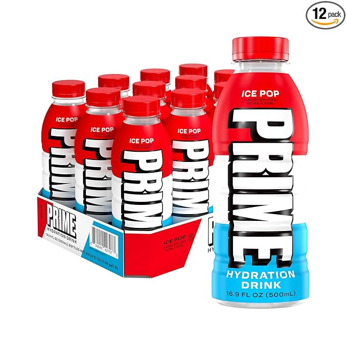 PRIME Hydration ICE POP | Sports Drinks | Electrolyte Enhanced for Ultimate Hydration | 250mg BCA... | Amazon (US)