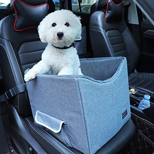 Petsfit Dog Car Booster Seat for Medium to Large Dogs with 2 Tethers, Take 2 Seats | Amazon (US)